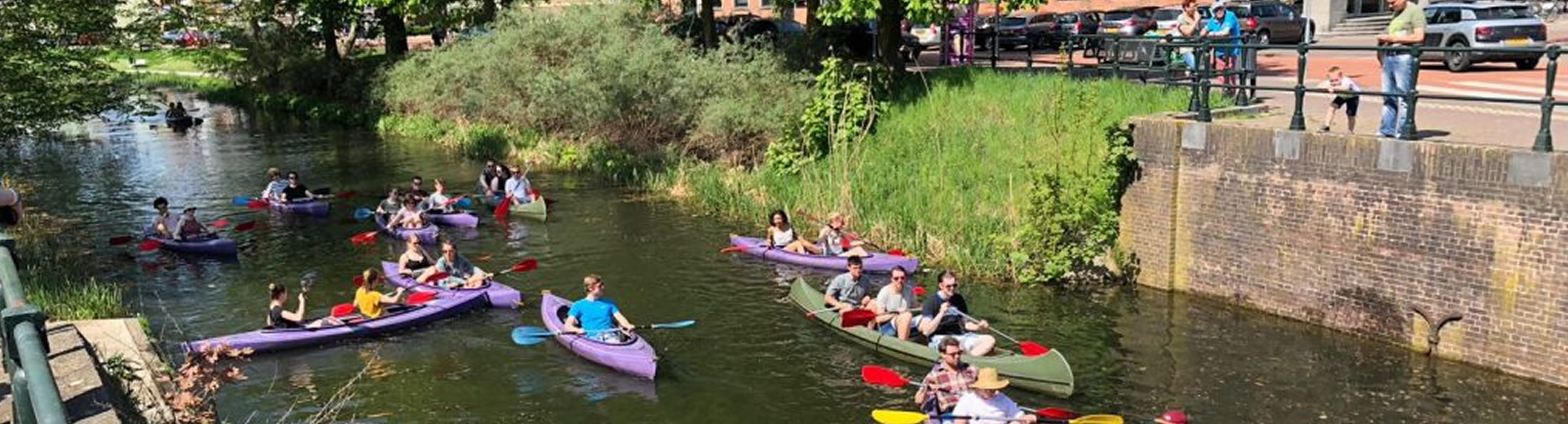 kanoen in Zutphen